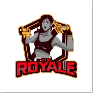 pubg royale girl Posters and Art